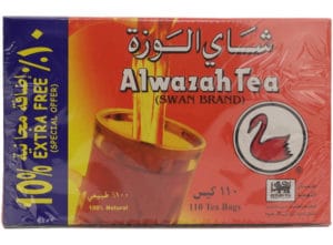Swan Brand Alwazah Sort Te 110 stk
