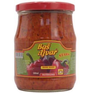 Bas Ajvar Paste Stærk 580 ml