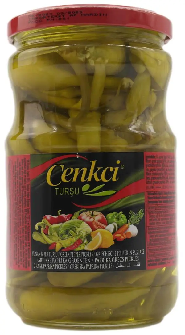 Cenkci Tursu Syltede Paprika 650 g