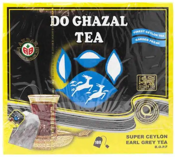 Do Ghazal Earl Grey Te 100 stk
