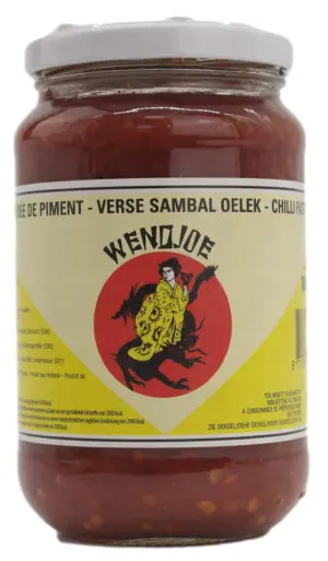 Wendjoe Sambal Oelek Chili Paste 360 g