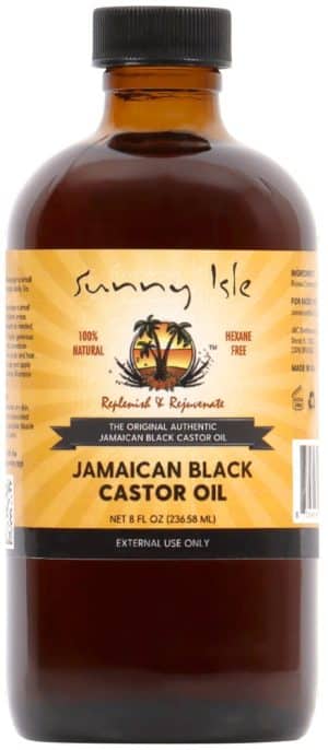 Sunny Isle Black Castor Olie 236 ml