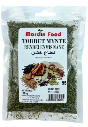 Mardin Food Tørret Mynte 20 g