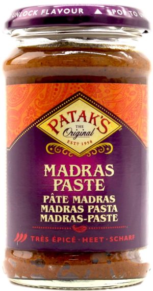 Patak's Madras Karrypasta, Hot 283 g