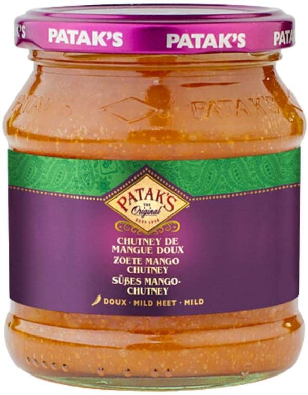 Pataks Sweet Mango Chutney Mild 340 g