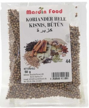 Mardin Food Koriander, Hele 50 g