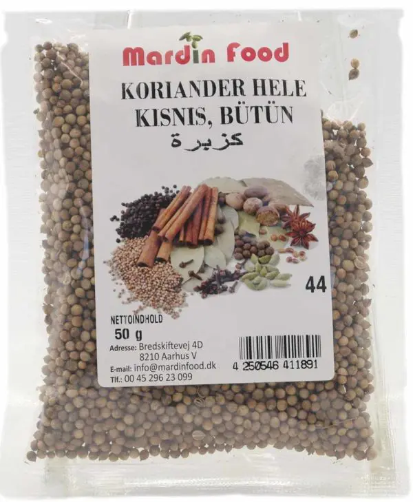 Mardin Food Koriander, Hele 50 g