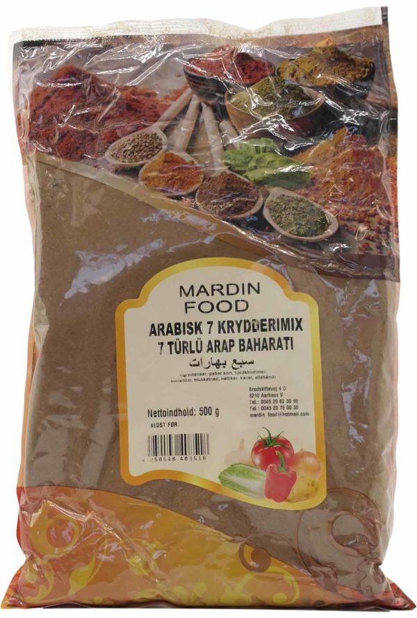 Mardin Food Arabisk 7 Krydderimix 500 g