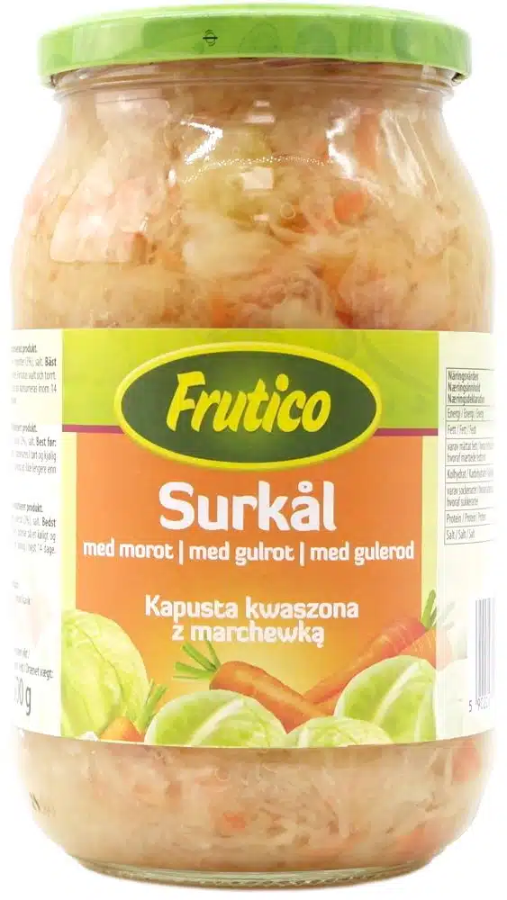 Frutico Sauerkraut m. Gulerødder 820 g