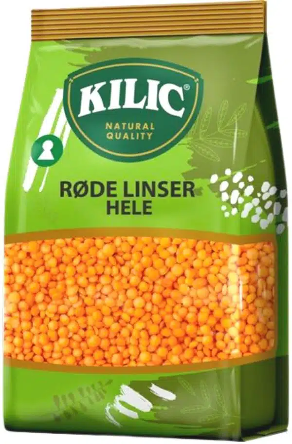 Kilic Hele Røde Linser 900 g