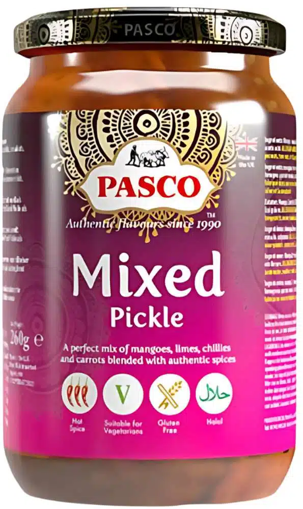 Pasco Mixed Pickle, Hot 260 g