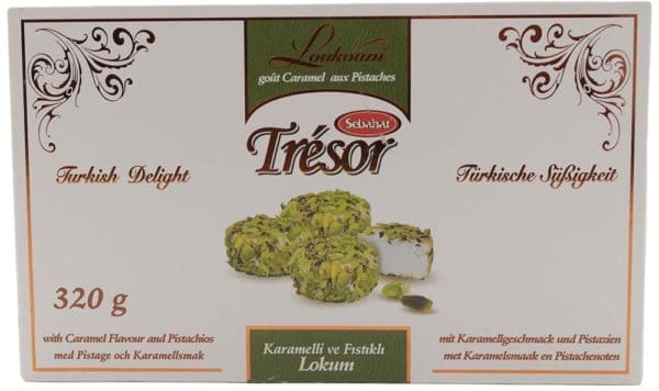 Turkish Delight Karamel & Pistacie 320 g