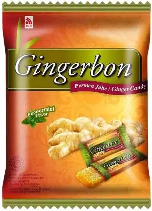 Gingerbon Ingefärsgodis Pepparmint 125 g