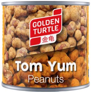 Golden Turtle Tom Yum Peanuts 140 g