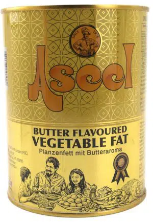 Aseel Vegetabilsk Ghee Smør 1 l