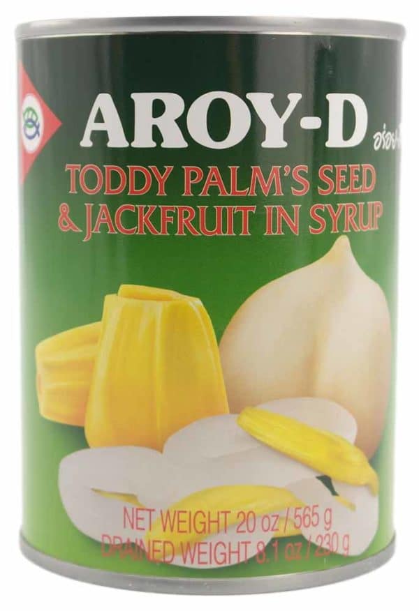 Aroy-D Palmefrø & Jackfruit i Sirup 565 g
