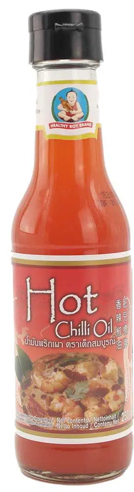 Madspildsvare: Healthy Boy Hot Chili Oil 250ml