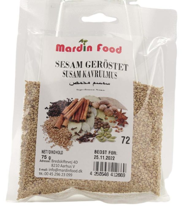 Mardin Food Ristet Sesam 75 g