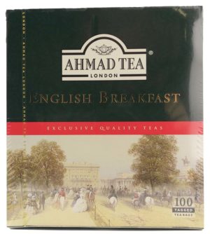 Ahmad Tea English Breakfast Te 100 stk