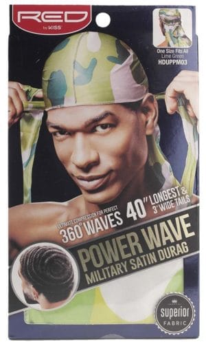 Satin Military Durag - Lime Green