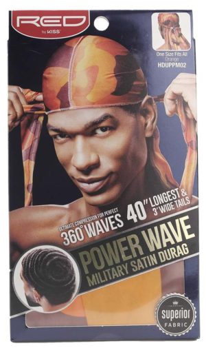 Satin Military Durag - Orange