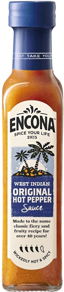 Encona Original Hot Pepper Sauce 142 ml | Köp chilisåser här!