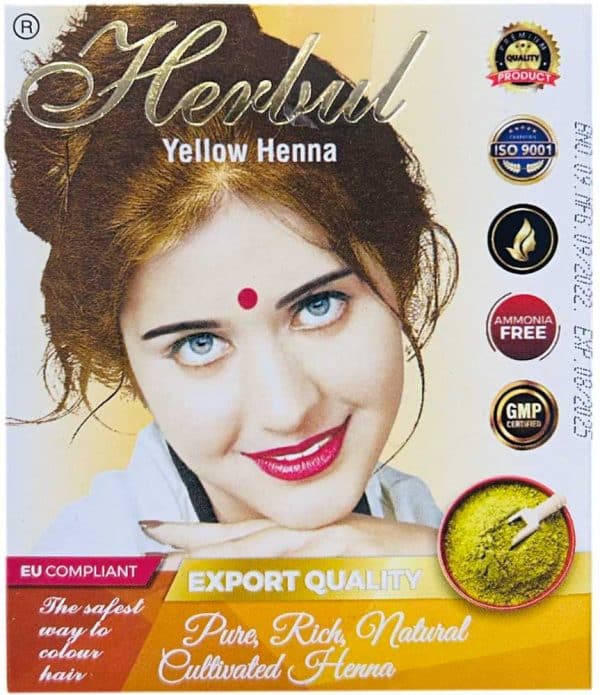Herbul Henna Yellow 6x10 g