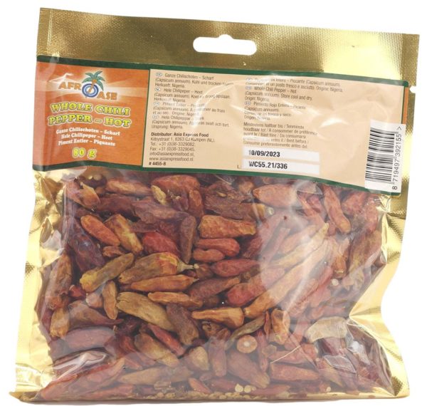 Afroase Hele Chilier Hot 80 g