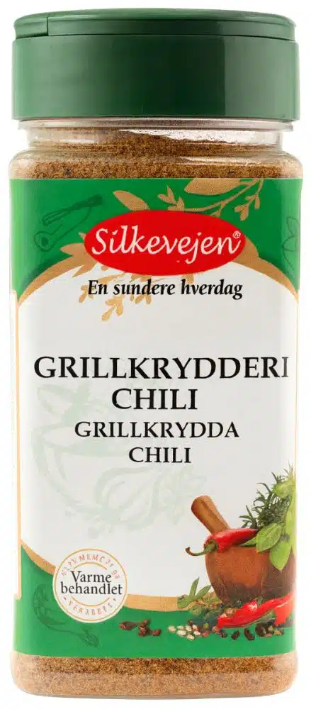 Silkevejen Grillkrydderi, Chili 190 g