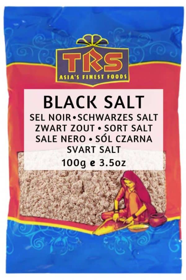 TRS Sort Salt, Stødt 100 g