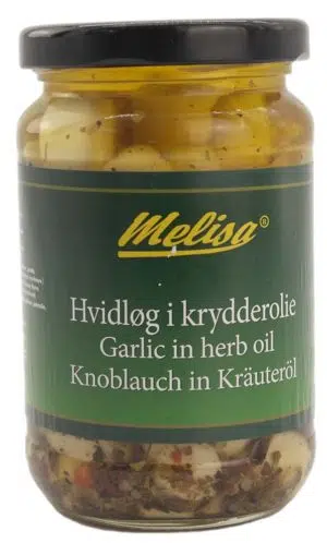 Melisa Hvidløg i Krydderolie 280 g