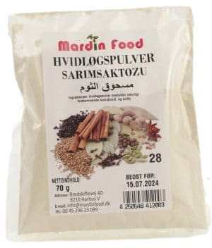 Mardin Food Hvidløgspulver 65 g