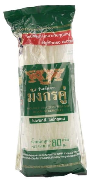 Double Dragon Vermicelli Glasnudler 80 g