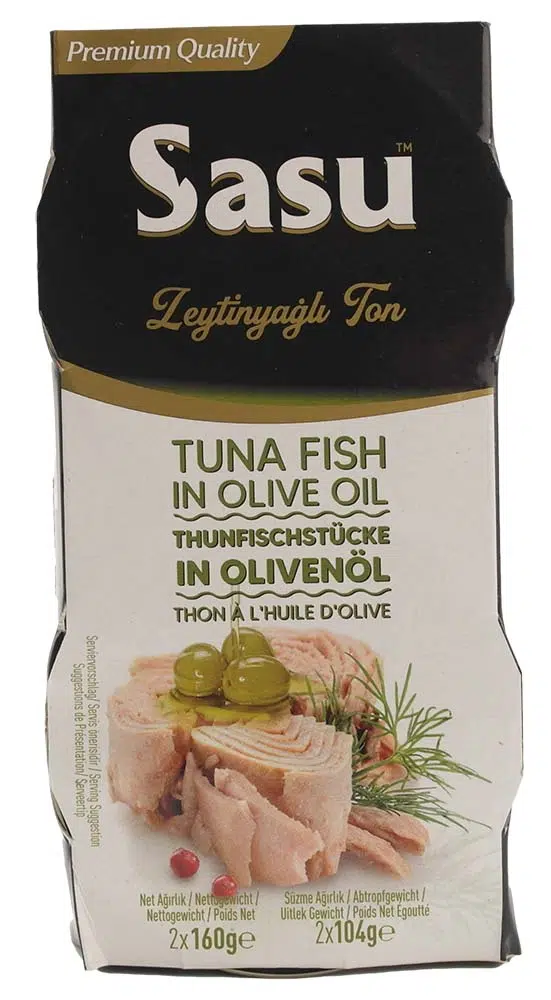 Sasu Tun i Olivenolie 2x160 g