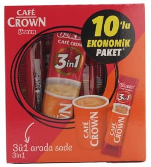 Ulker Café Crown 3in1 Instant Coffee 10 stk