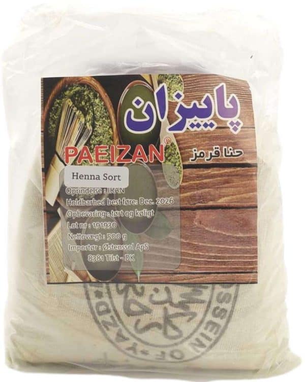 Paeizan Henna Sort 500 g