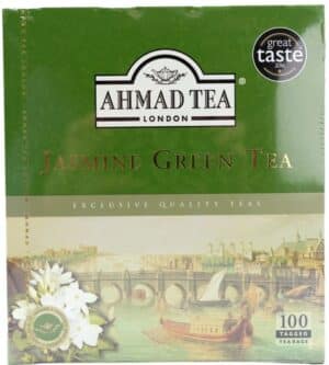 Ahmad Tea Jasmine Green Tea 100 stk