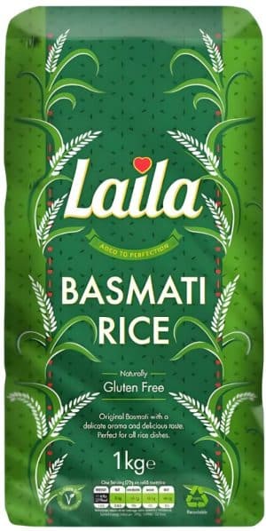 Laila Basmati Ris 1 kg