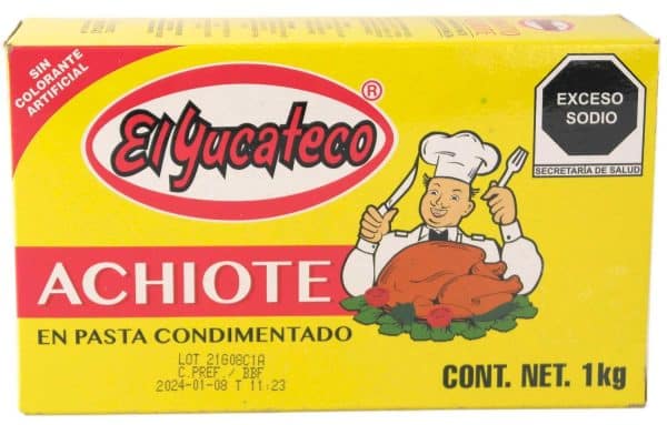 El Yucateco Achiote Paste 1 kg