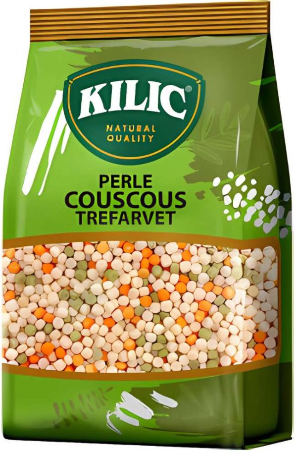 Kilic Perle Couscous, Trefarvet 800 g