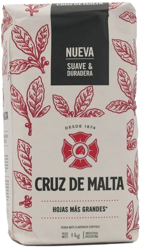Cruz De Malta Yerba Mate Te 1 kg