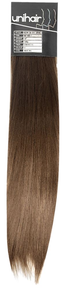 Unihair Clip In Extensions "18 - 8