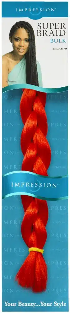 Impression Super Braid Bulk - Rød
