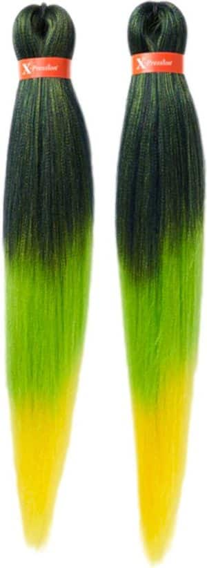 X-Pression Ultra Braid x2 - Green Mango
