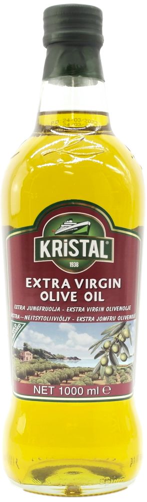 Kristal Ekstra Jomfru Olivenolie 1 l