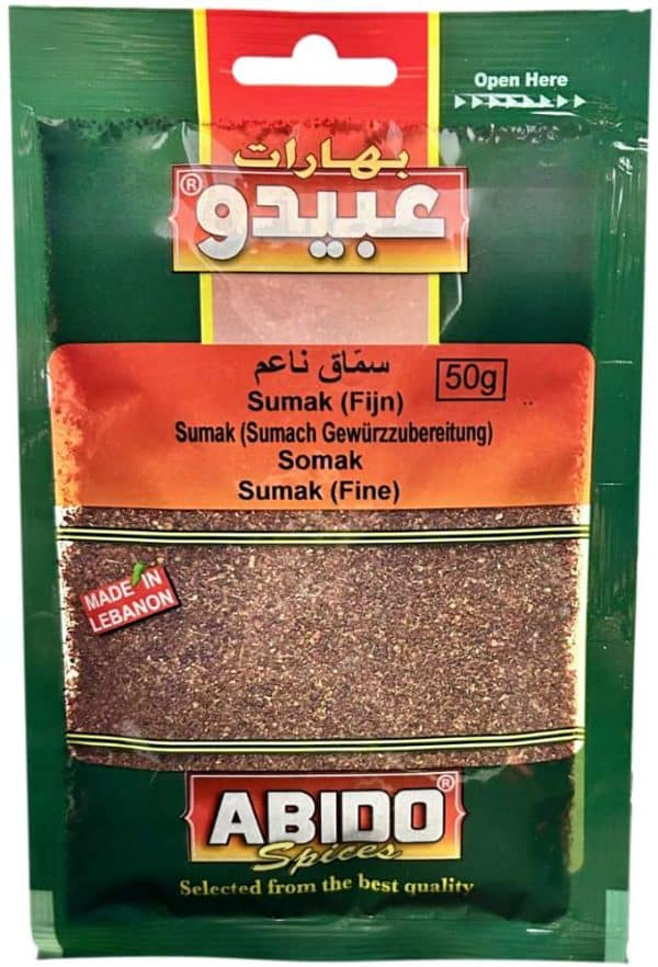 Abido Sumak, Fin 50 g