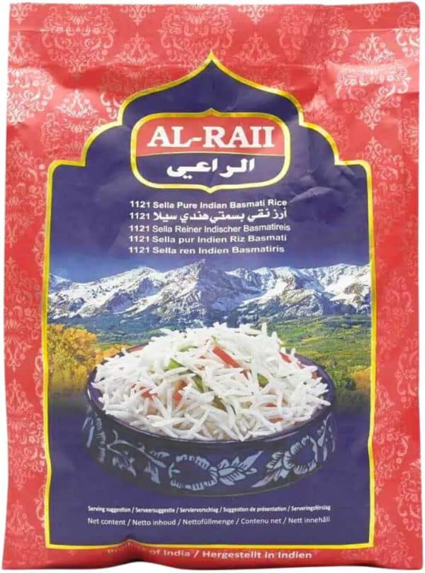 Al Raii Sella Pure Basmati Ris 5 kg