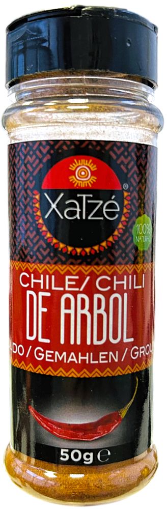 Xatze Tørrede De Arbol Chili 50 g