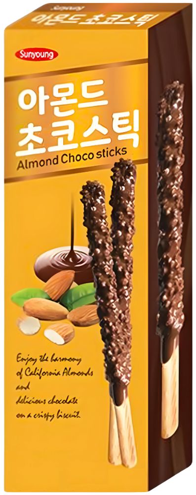 Sunyoung Almond Choco Sticks 54 g