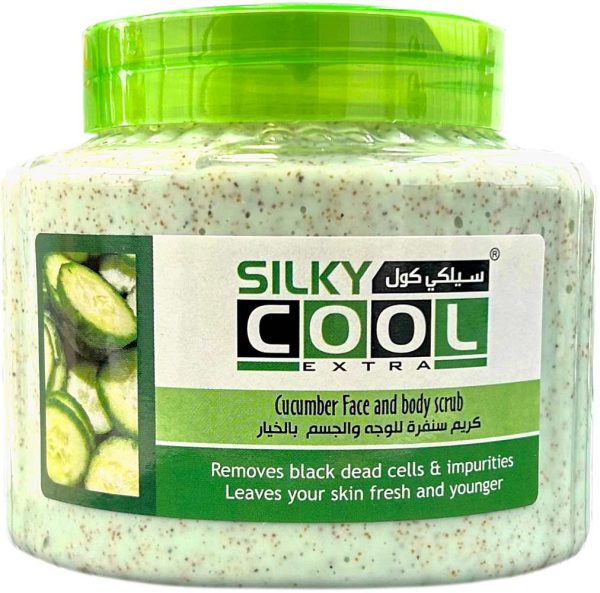 Silky Cool Cucumber Face & Body Scrub 500 ml